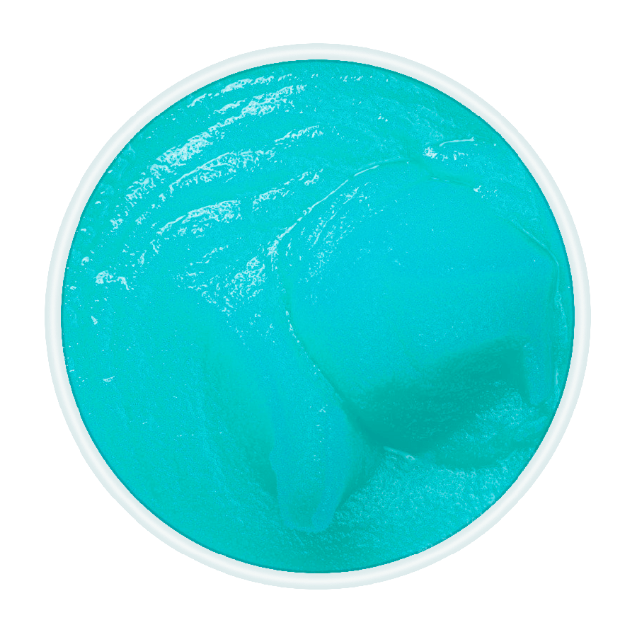 Blue daiquiri top down