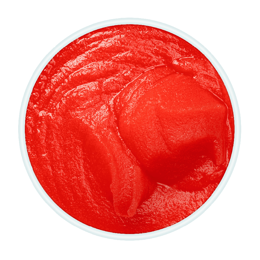 Red daiquiri top down