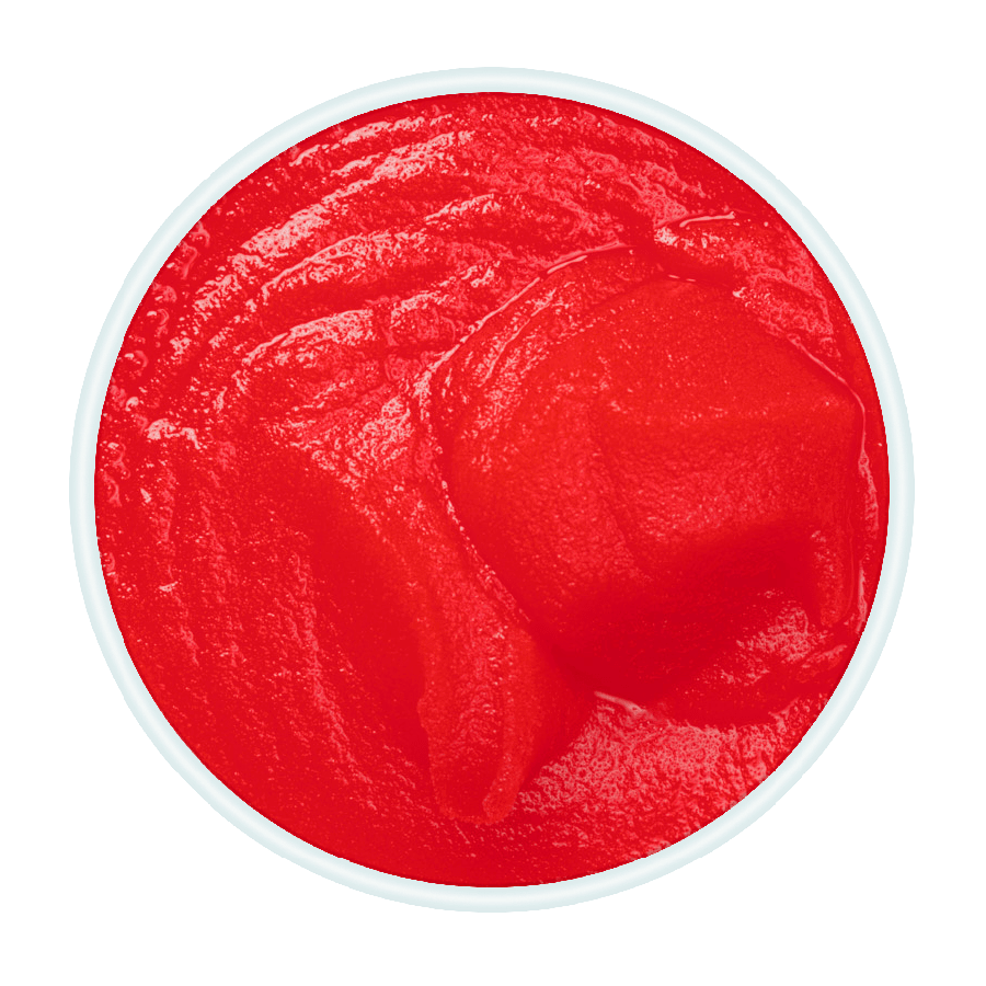 Red daiquiri top down