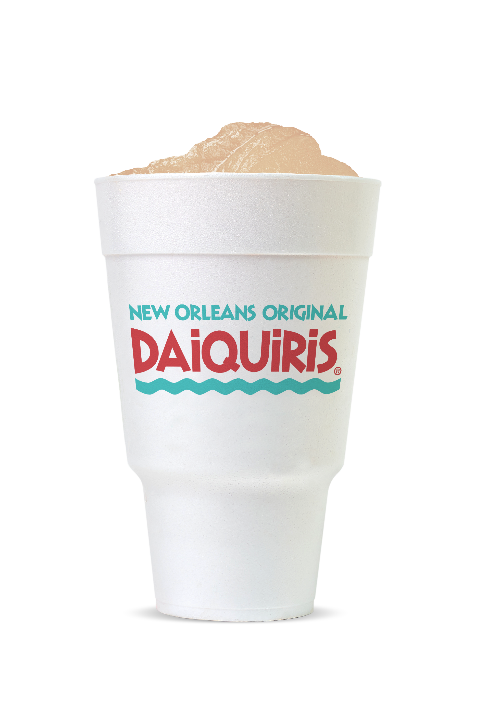 Beige daiquiri in large cup
