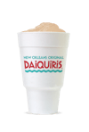 Beige daiquiri in large cup